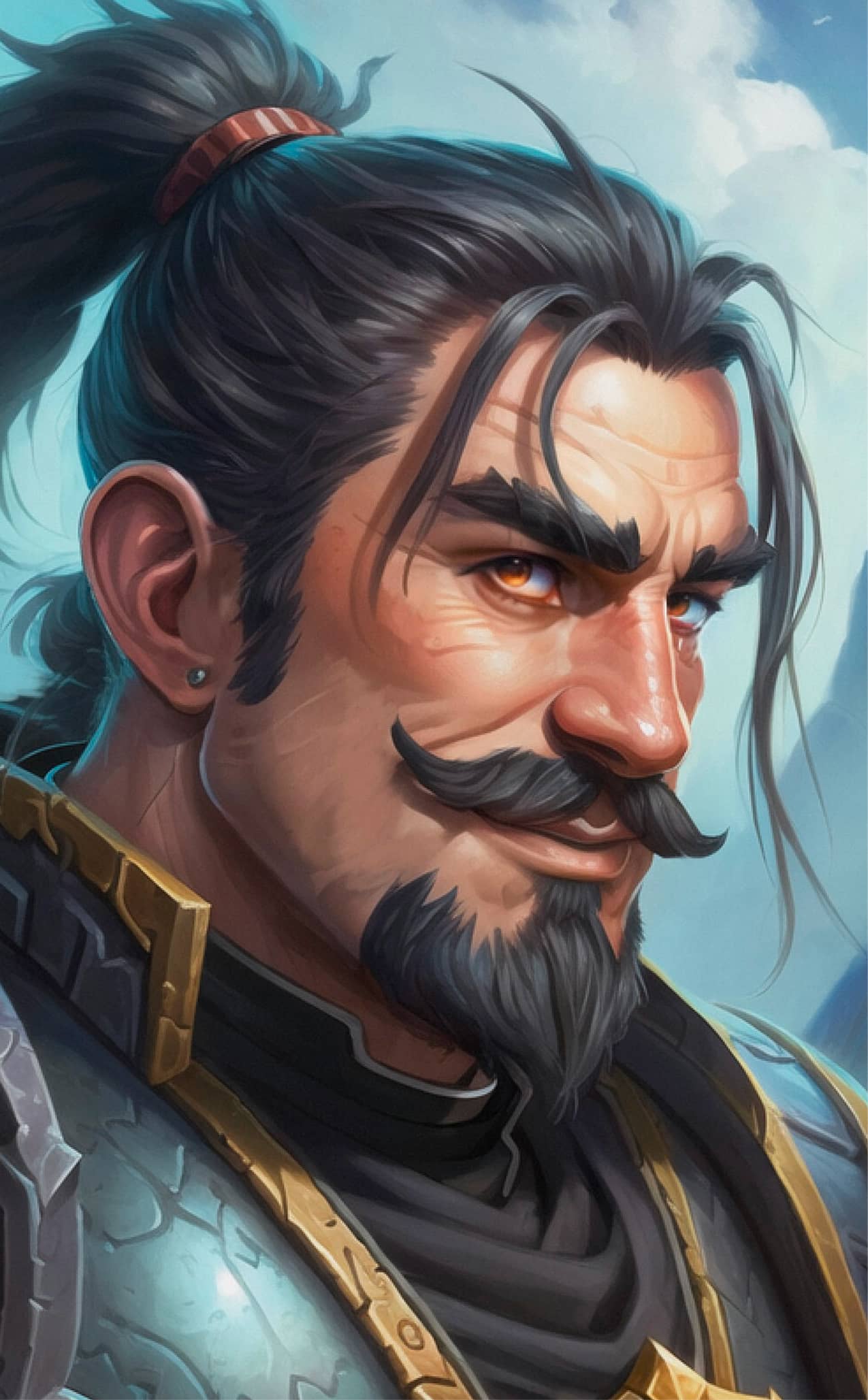 Вступить в оборону — Portrait